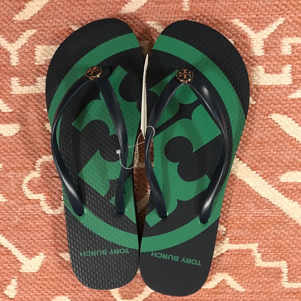 NWT Tory Burch Flip Flops